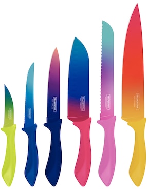 Set de cuchillos multiusos Tramontina 6 piezas
