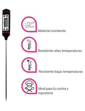 Termómetro digital para cocina y reposeria Aleissi
