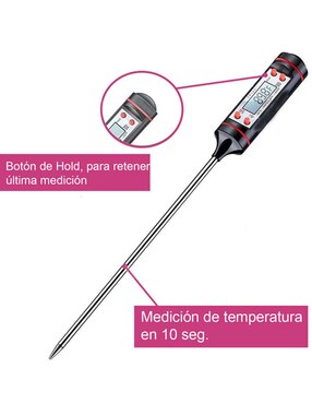 Termómetro digital para cocina y reposeria Aleissi