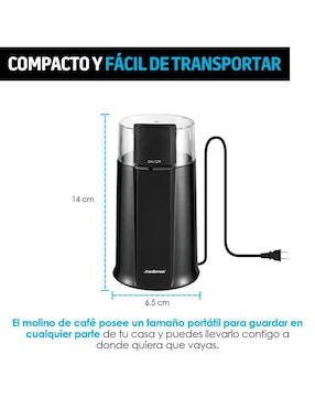 Molino para café Redlemon de plástico