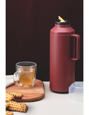 Termo Tramontina de plástico con tapa rosca 1 L