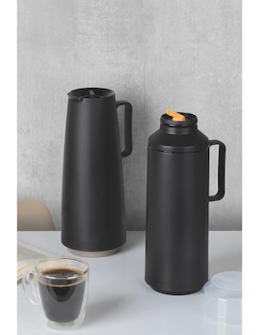 Termo Tramontina de plástico con tapa rosca 1 L