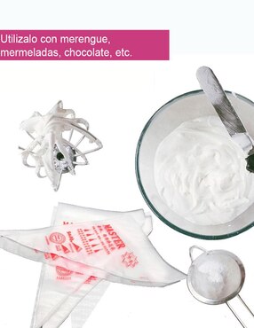 Set de Mangas pasteleras desechables Aleissi