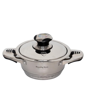 Batería de cocina Royal Haus de acero inoxidable antiadherente combinado 16 piezas