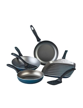 Batería de cocina Cinsa Balance de aluminio antiadherente sin PFOA 14 piezas