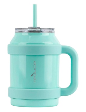 Taza Reduce de acero con tapa push pull 1.4 L