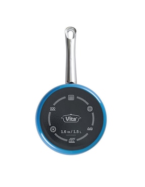 Cazo Vita de acero vitrificado