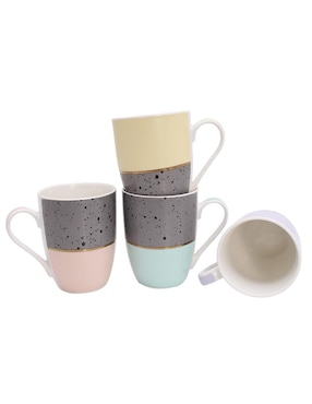Set de tazas clásicas Crown Baccara 4 piezas