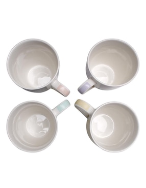 Set de tazas clásicas Crown Baccara 4 piezas
