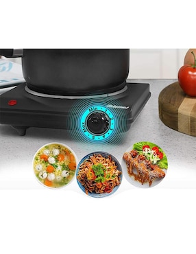 Sartén eléctrico Elite Gourmet de hierro fundido