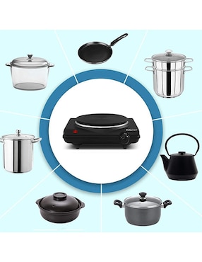 Sartén eléctrico Elite Gourmet de hierro fundido