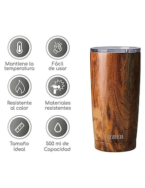 Termo Cazzenie de acero con tapa disc top