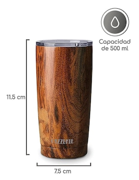 Termo Cazzenie de acero con tapa disc top