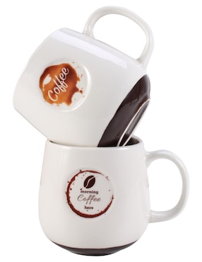 Set de tazas clásicas Crown Baccara 2 piezas