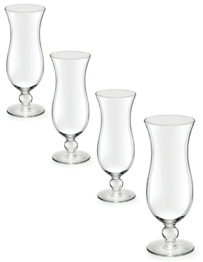 Set De Vasos Largos Libbey De Vidrio