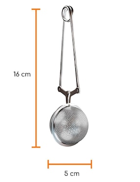 Infusor Bazzeff Tisana de acero inoxidable para té