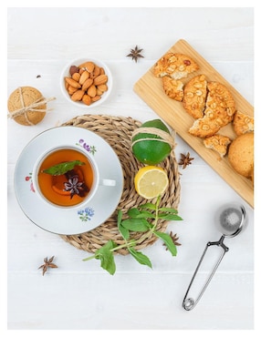 Infusor Bazzeff Tisana de acero inoxidable para té