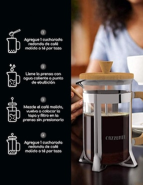 Prensa francesa Bazzeff de cristal