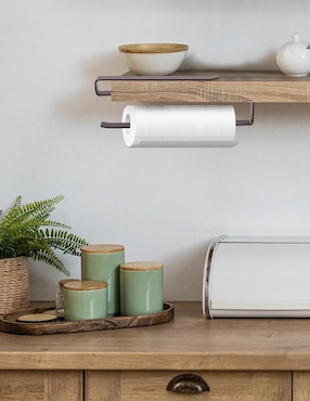Porta rollo de acero con pintura horneada Tutti cocina