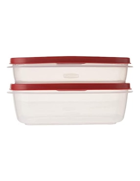 Set De Contenedores Rubbermaid Home Herméticos Plástico