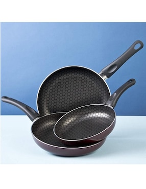 Set de sartenes Cinsa Buenos Aires de aluminio 3 piezas