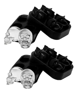 Set de moldes para hielo Corgi 2 piezas