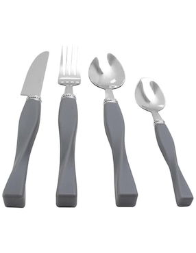 Set cubiertos Crown Baccara de acero inoxidable 16 piezas