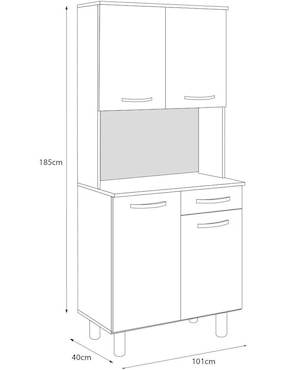 Alacena Tugow MDF
