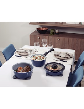 Batería de cocina Tramontina Ítria de aluminio 10 piezas