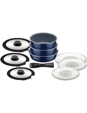 Batería de cocina Tramontina Ítria de aluminio 10 piezas