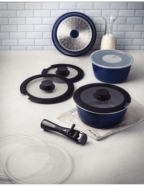 Batería de cocina Tramontina Ítria de aluminio 10 piezas