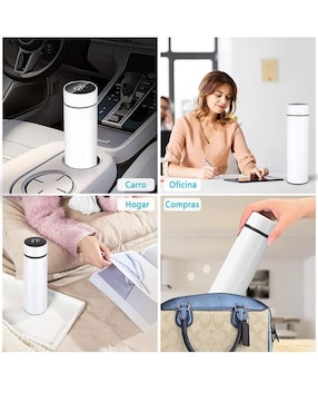Termo Genérica de acero inoxidable con tapa rosca 500 ml