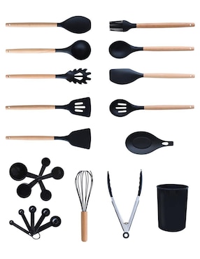 Set utensilios G4 de silicón