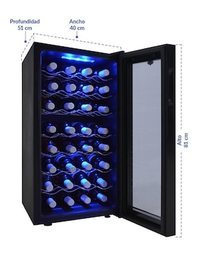 Cava de vinos Gutstark Mkz-Cavae32Boneg capacidad 33 botellas