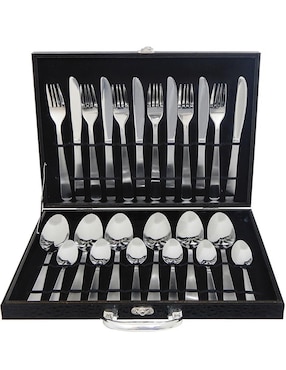 Set cubiertos Aquila Aquila de acero inoxidable 24 piezas