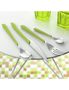 Set cubiertos Aquila Aquila de acero inoxidable 24 piezas