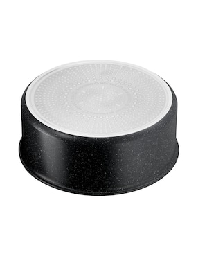 Batería de cocina T-Fal de aluminio antiadherente minerales naturales 3 piezas