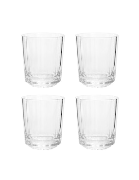 Set de vasos highball Westwood de vidrio con 4 piezas