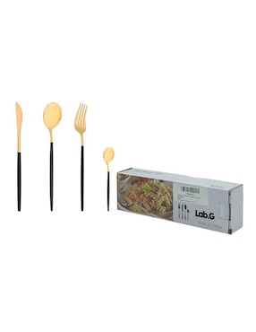 Set cubiertos Genérica de acero inoxidable 24 piezas