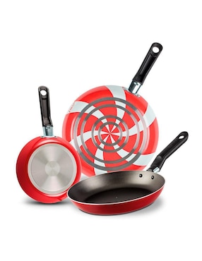 Set de sartenes Ekco Caramelo de aluminio 3 piezas