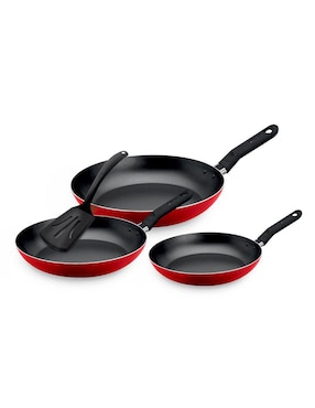 Set de sartenes Ekco Classic de aluminio 4 piezas