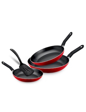 Set de sartenes Ekco Classic de aluminio 4 piezas