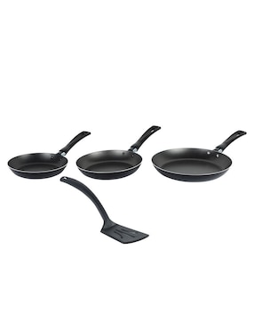 Set de sartenes Ekco de aluminio 4 piezas