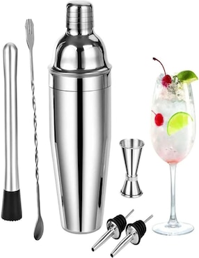 Set bar Genérica Cantinero y Barista de acero inoxidable