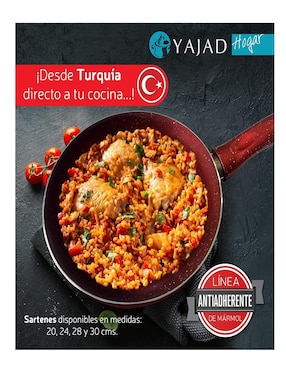 Sartén Yajad Hogar de aluminio