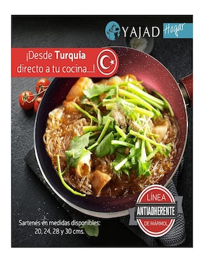 Sartén Yajad Hogar de aluminio