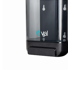 Dispensador de jabón Oval de plástico