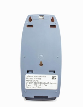 Dispensador de jabón Oval de plástico