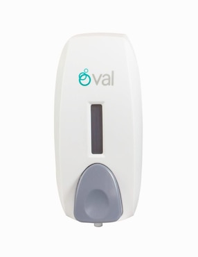 Dispensador de jabón Oval de plástico
