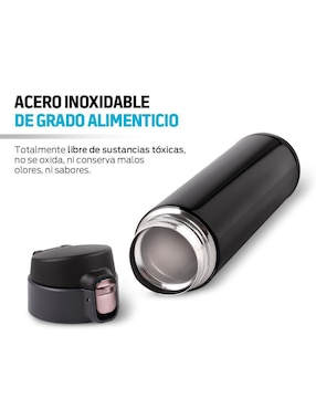 Termo Redlemon de acero inoxidable con tapa flip top